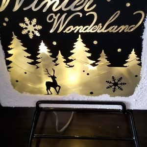 Lighted Christmas  blocks